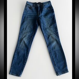 Lucky Brand Jeans Womens Size 2/26 Ava Crop Skinny Blue EXCELLENT